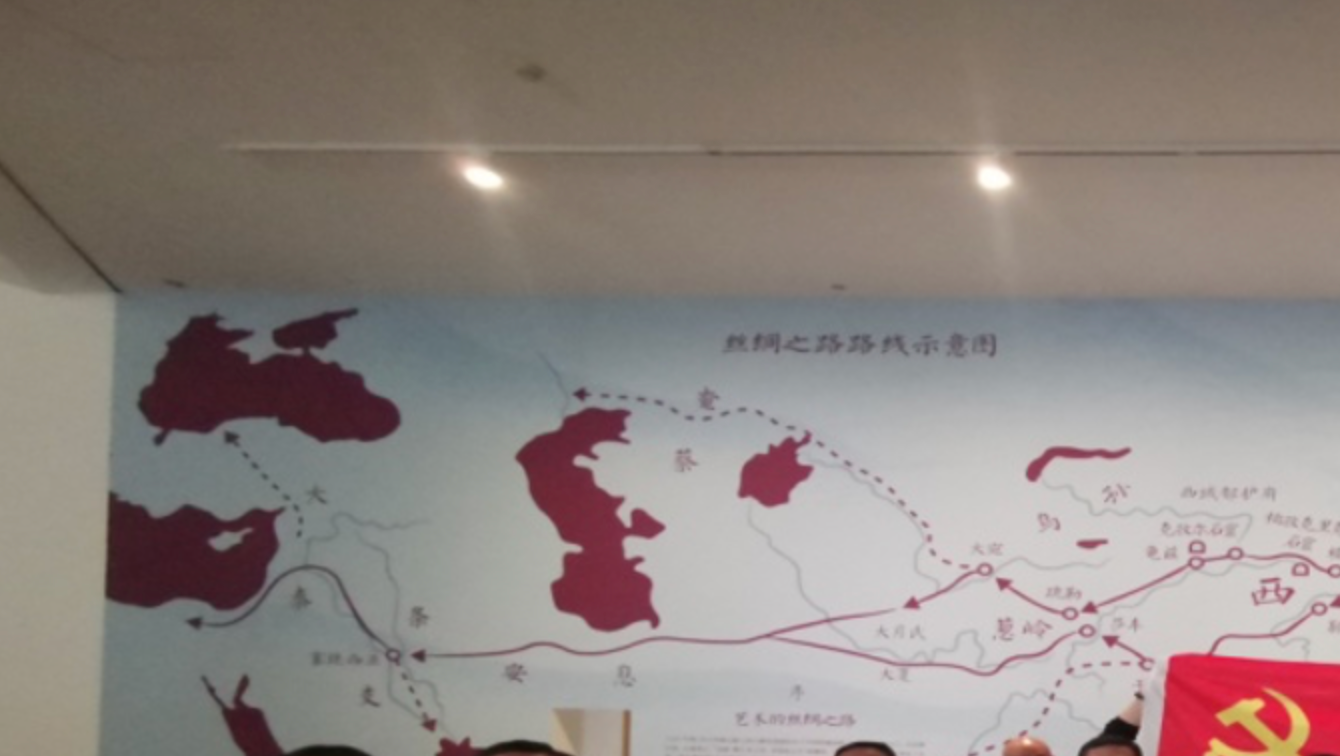 酒仙桥街道组织“久久爱益企来”北京民生现代美术馆联合党支部 主题党日活动